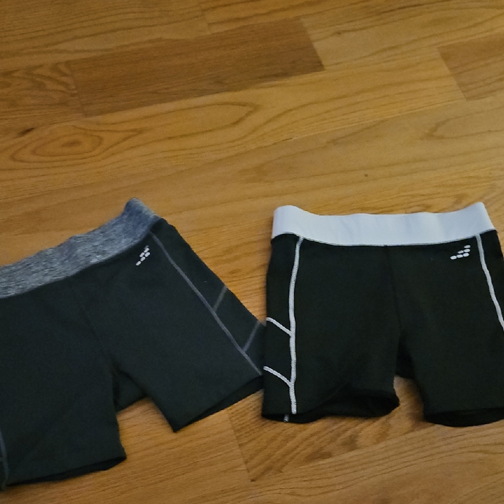 BCG Black and White Athletic Shorts